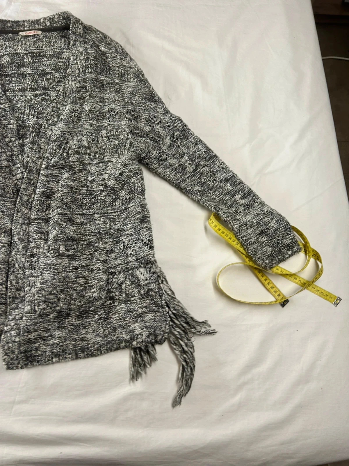 Grijze camaïeu-cardigan – photo 3